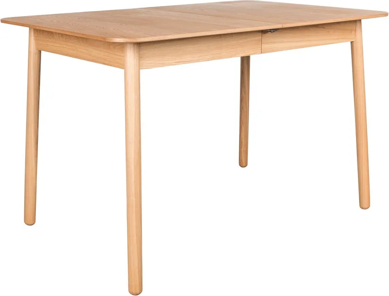 Glimps Uitschuifbare Eettafel 120/162x80 cm Hout van Zuiver in Naturel – productfoto