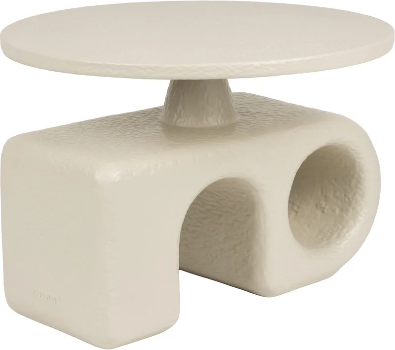 Hermit Bijzettafel von Zuiver in Wit – Produktfoto