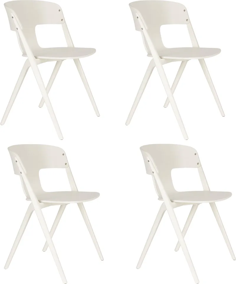 Horizon Tuinstoel Off-White - Set van 4 de Zuiver en Beige – photo du produit