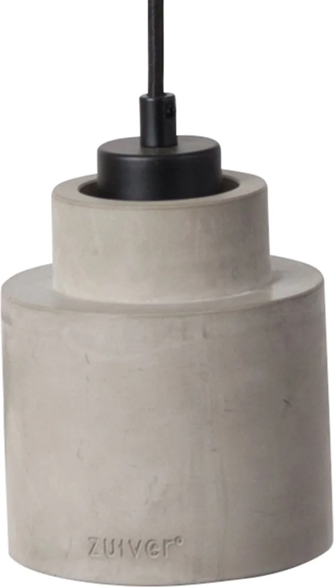Left Hanglamp Beton 11x11 cm van Zuiver in Grijs – productfoto