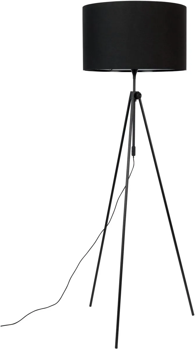 Lesley Vloerlamp/ Staande driepoot lamp von Zuiver in Schwarz – Produktfoto