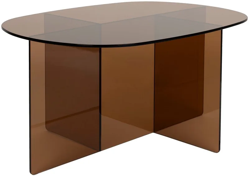 Linea Salontafel van Zuiver in Bruin – productfoto