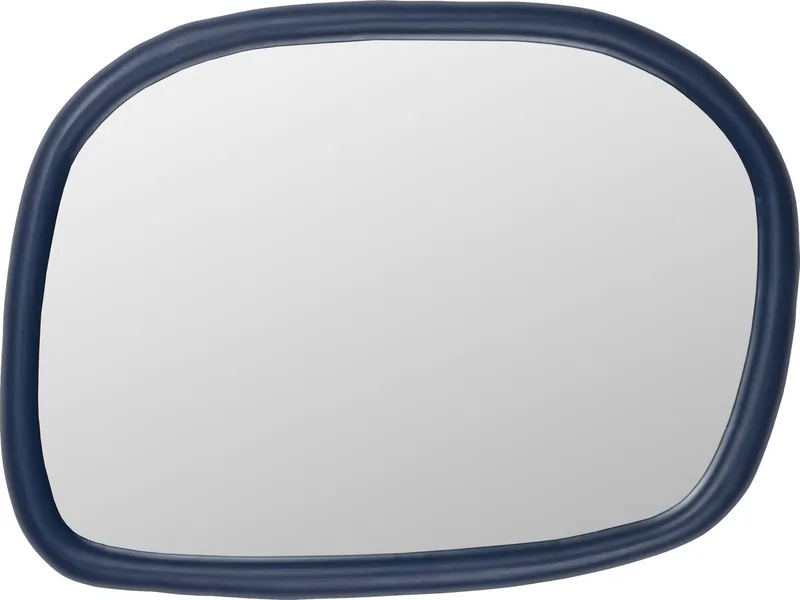 Looks Spiegel/ Wandspiegel Organische vorm Navy/ M de Zuiver en Blauw – photo du produit