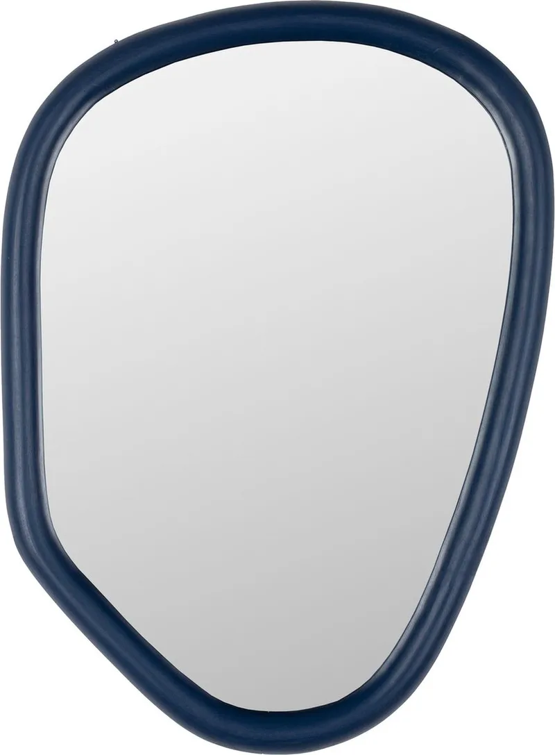 Looks Spiegel/ Wandspiegel Organische vorm Navy/ S de Zuiver en Blauw – photo du produit