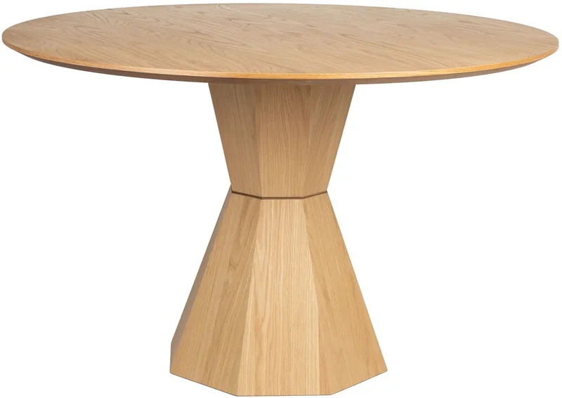 Lotus Eettafel Acaciahout Naturel van Zuiver in Beige – productfoto