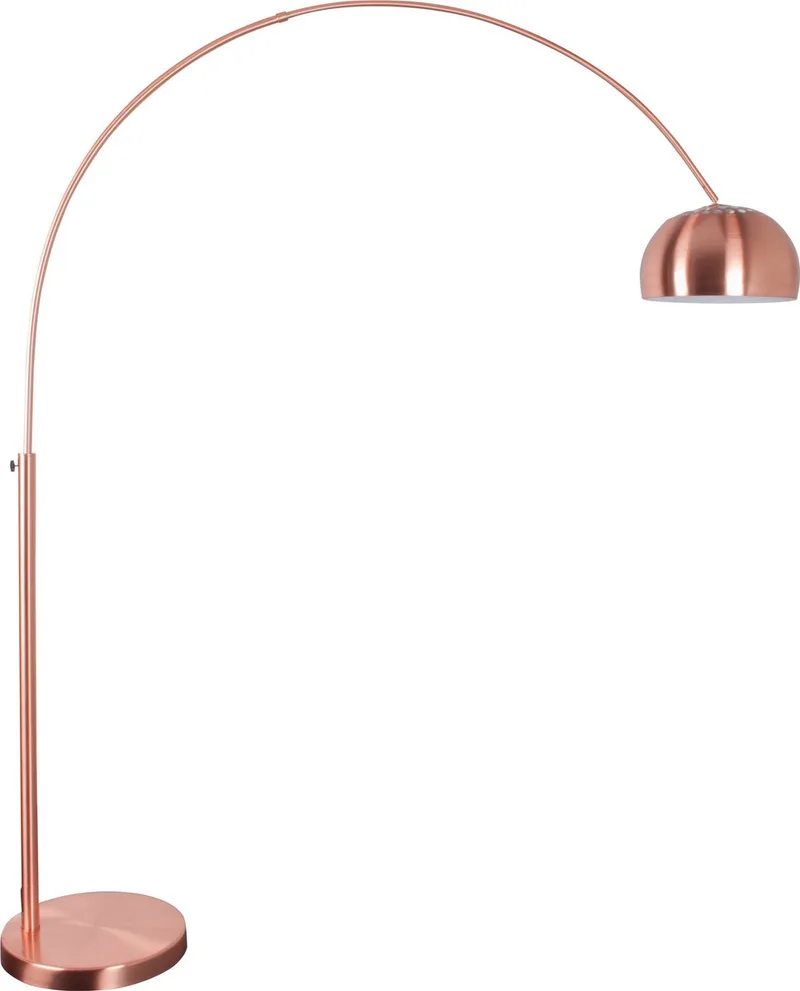 Metal Bow Vloerlamp/ Booglamp de Zuiver en Koper – photo du produit