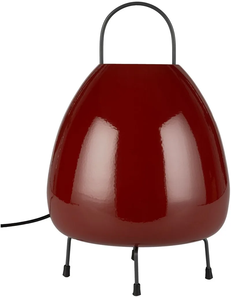 Ovo Tafellamp von Zuiver in Rood – Produktfoto