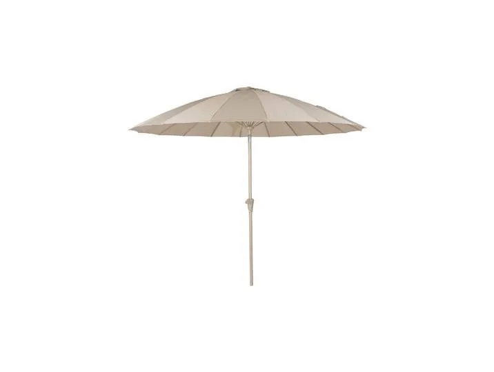 Parasol Ø 250 cm en polyester beige Sunshine Sunbrella Shade de Zuiver – photo du produit