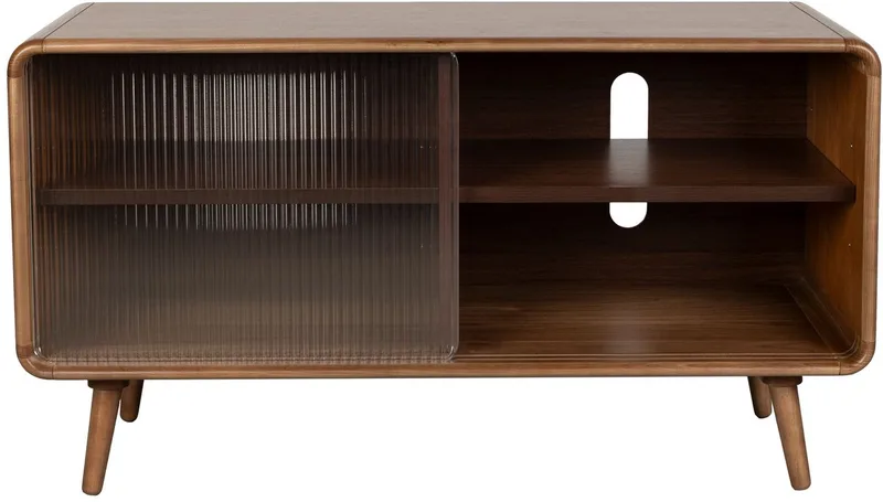 Rise Dressoir 100 cm Hout Walnootkleur von Zuiver in Bruin – Produktfoto