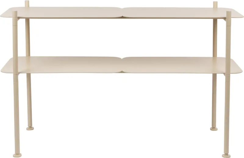 River Kast/ Stellingkast 100 cm Rice von Zuiver in Beige – Produktfoto