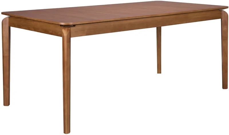 Scout Eettafel 220x90 cm Hout Walnootkleur von Zuiver in Bruin – Produktfoto