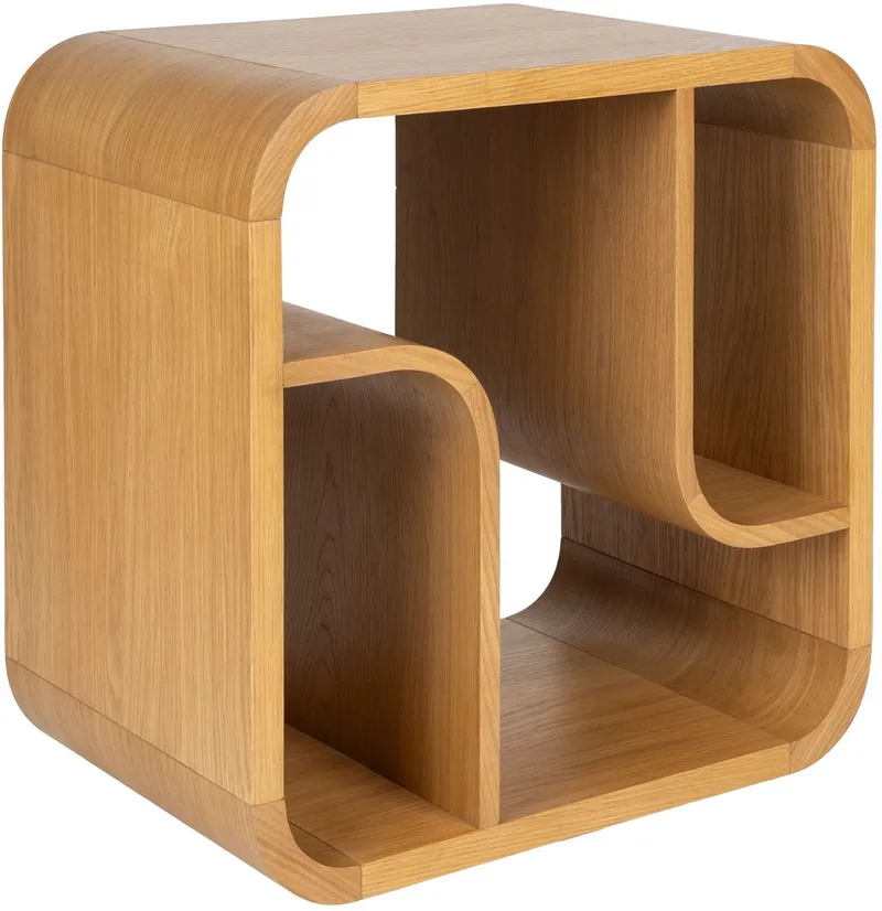 Seven Kast/ Nachtkastje Hout von Zuiver in Naturel – Produktfoto