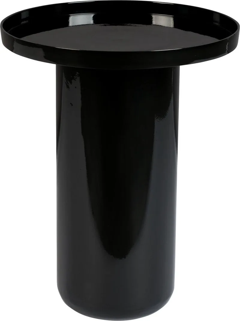 Shiny Bomb Bijzettafel Rond 40 cm Metaal by Zuiver in Zwart – product photo
