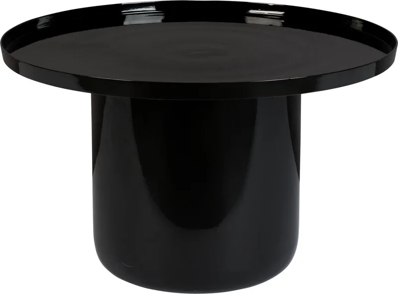 Shiny Bomb Salontafel Rond 67 cm Metaal van Zuiver in Zwart – productfoto