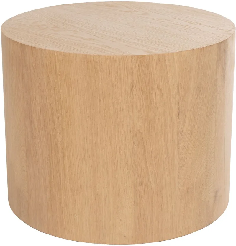 Silo Bijzettafel/ Pilaar 45 cm Hout van Zuiver in Naturel – productfoto