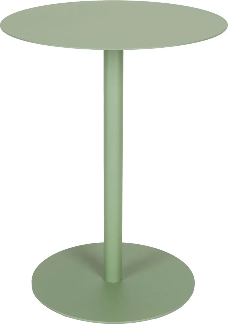 Snow Bijzettafel Rond 35 cm Metaal van Zuiver in Groen – productfoto