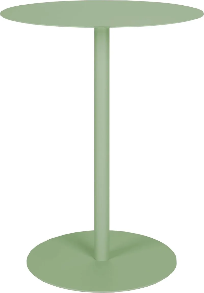 Snow Bistrotafel Rond 57 cm Metaal van Zuiver in Groen – productfoto