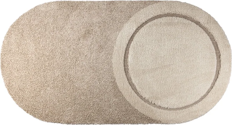 Spark Vloerkleed von Zuiver in Beige – Produktfoto