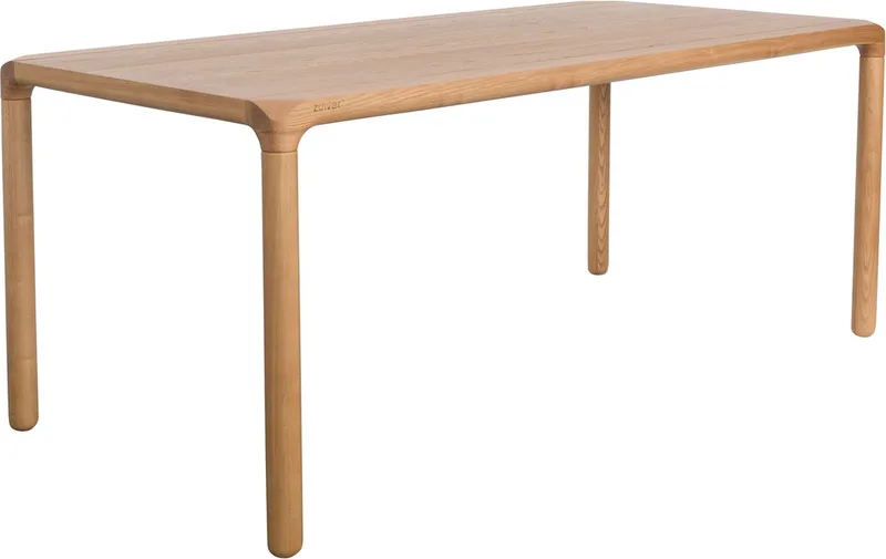 Storm Eettafel 160x90 cm Hout von Zuiver in Naturel – Produktfoto
