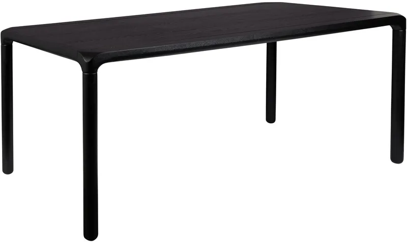 Storm Eettafel 160x90 cm Hout von Zuiver in Zwart – Produktfoto