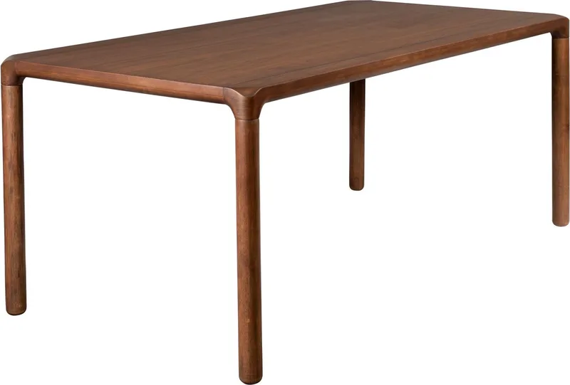 Storm Eettafel 220x90 cm Hout Walnoot by Zuiver in Bruin – product photo