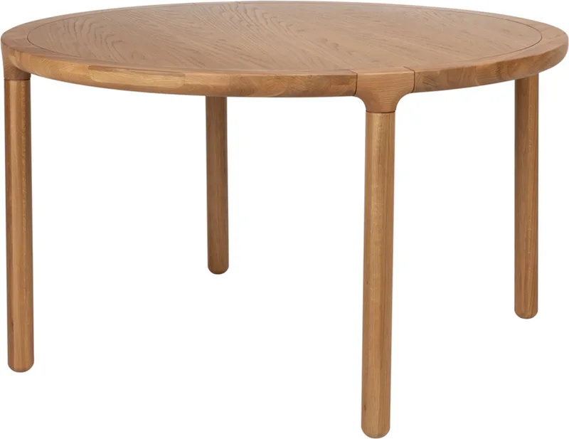 Storm Eettafel Rond 128 cm Hout von Zuiver in Naturel – Produktfoto
