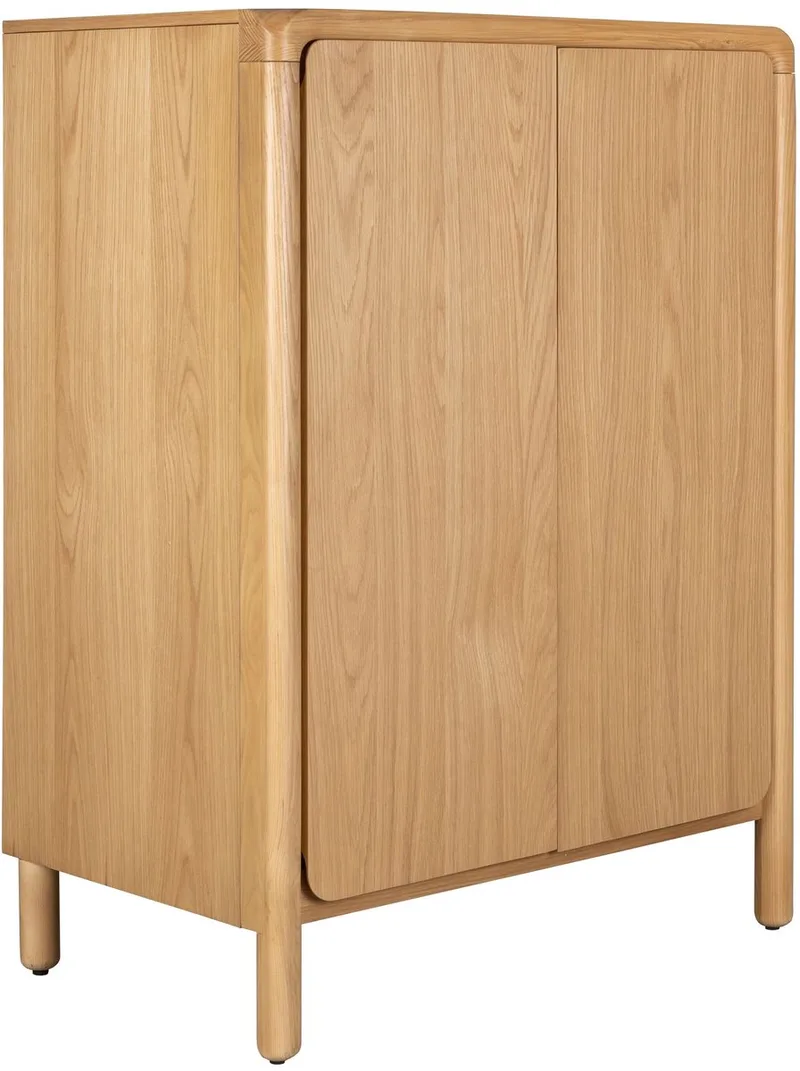 Storm kast met twee deuren van Zuiver in Naturel – productfoto