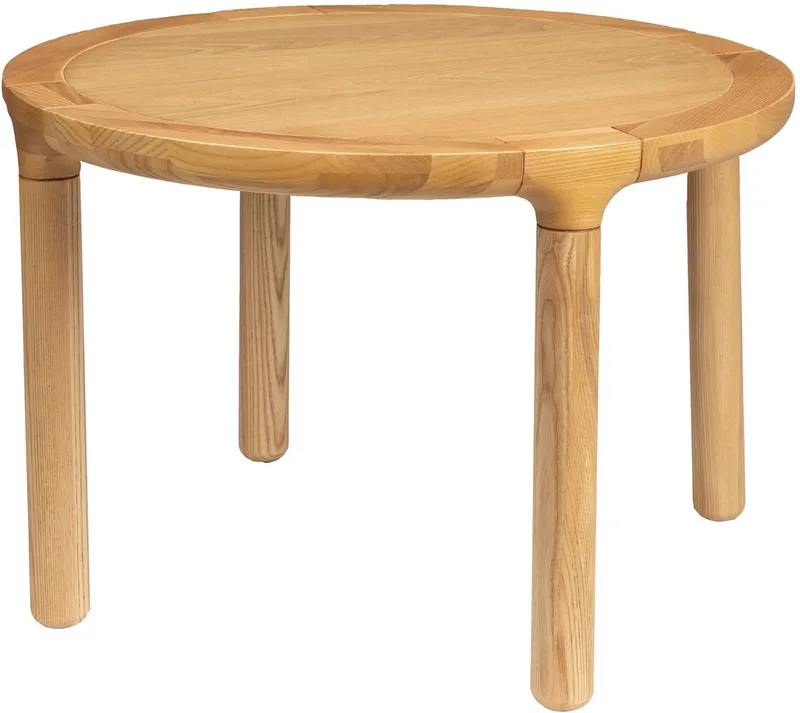 Storm Salontafel Rond 60 cm Hout von Zuiver in Naturel – Produktfoto