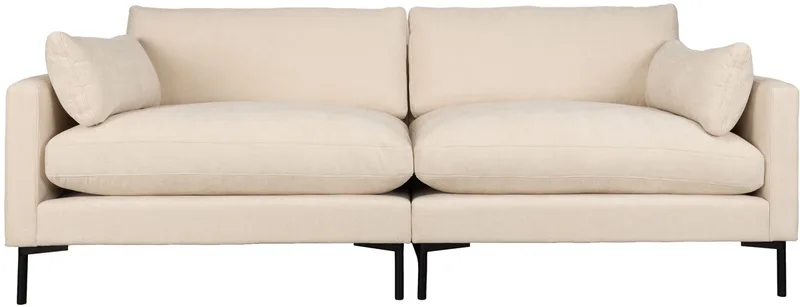 Summer 3-zitsbank van Zuiver in Beige – productfoto