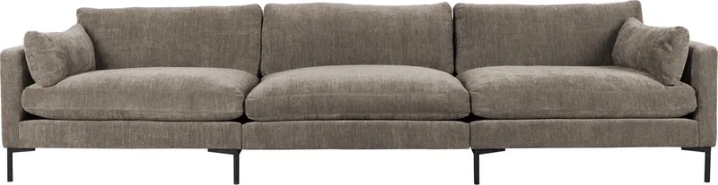 Summer 4,5-zitsbank van Zuiver in Coffee Taupe – productfoto