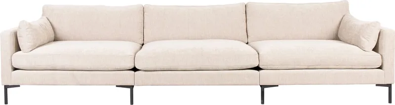 Summer 4,5-zitsbank van Zuiver in Crème – productfoto