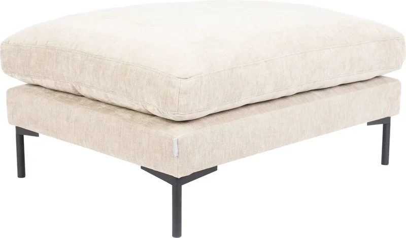 Summer Hocker van Zuiver in Crème – productfoto