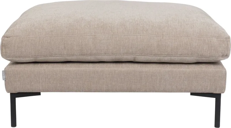 Summer Hocker Latte van Zuiver in Beige – productfoto
