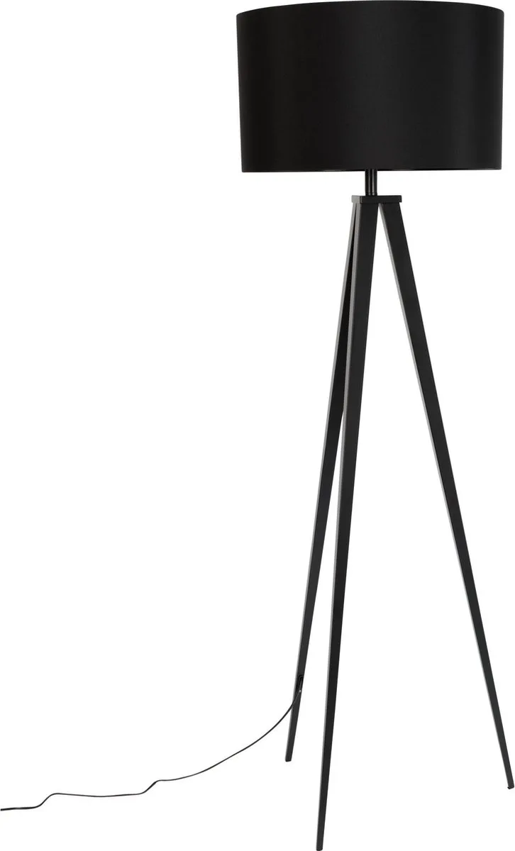 Tripod Vloerlamp Met Driepoot van Zuiver in Zwart – productfoto