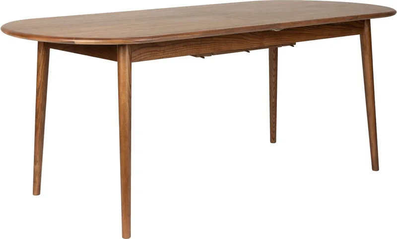 Twist Uitschuifbare Eettafel 185/240x90 cm Walnoot van Zuiver in Bruin – productfoto