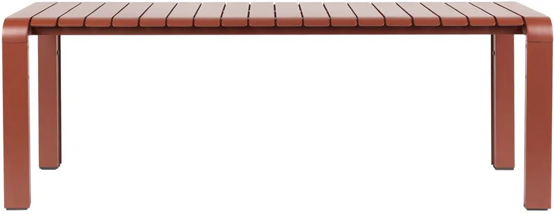 Vondel Tuinbank 129,5x45 cm från Zuiver i Rood – produktbild