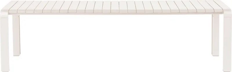 Vondel Tuinbank 175x45 cm Clay van Zuiver in Wit – productfoto