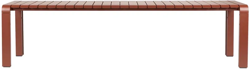 Vondel Tuinbank 175x45 cm by Zuiver in Rood – product photo