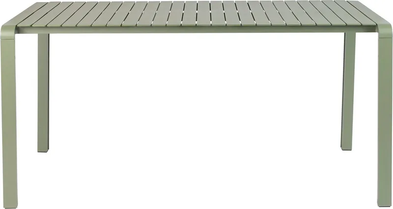 Vondel Tuintafel 168,5x87 cm Aluminium van Zuiver in Groen – productfoto