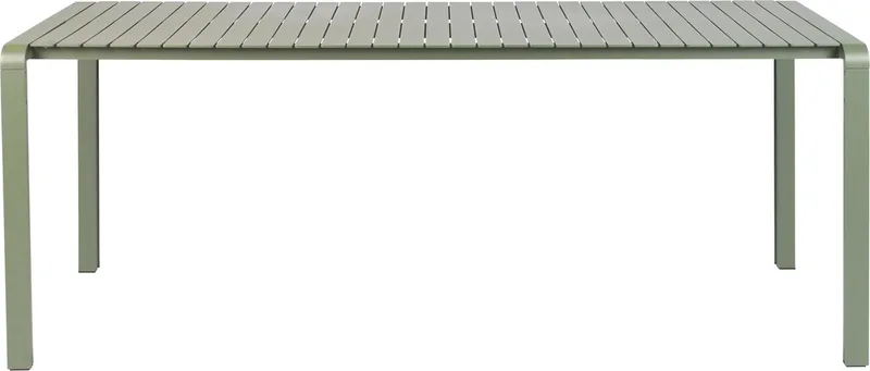 Vondel Tuintafel 214x97 cm Aluminium by Zuiver in Groen – product photo