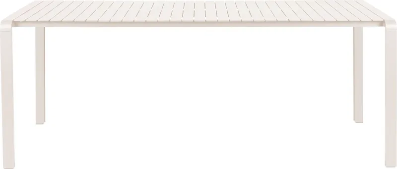 Vondel Tuintafel 214x97 cm Aluminium Groen Clay van Zuiver in Wit – productfoto