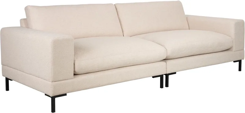 Wester 3-zitsbank Latte by Zuiver in Beige Latte – product photo