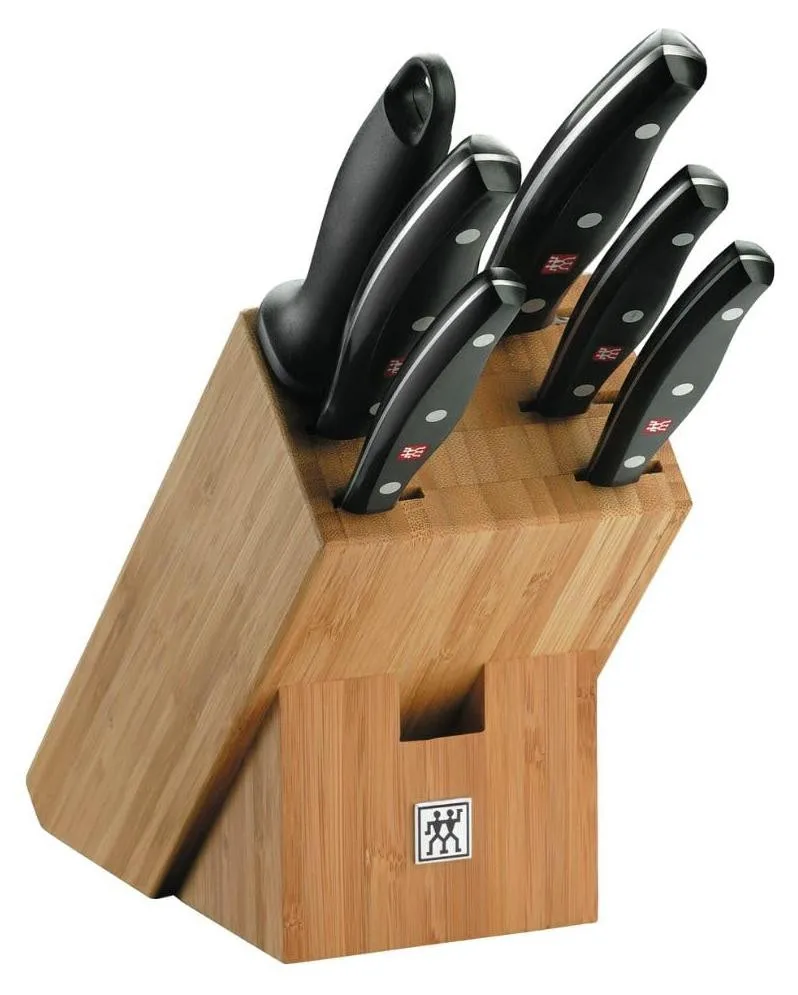 Bamboo set, zwart/zilver, roestvrij staal, H x B x D: 280 x 315 x 115 mm von Zwilling – Produktfoto