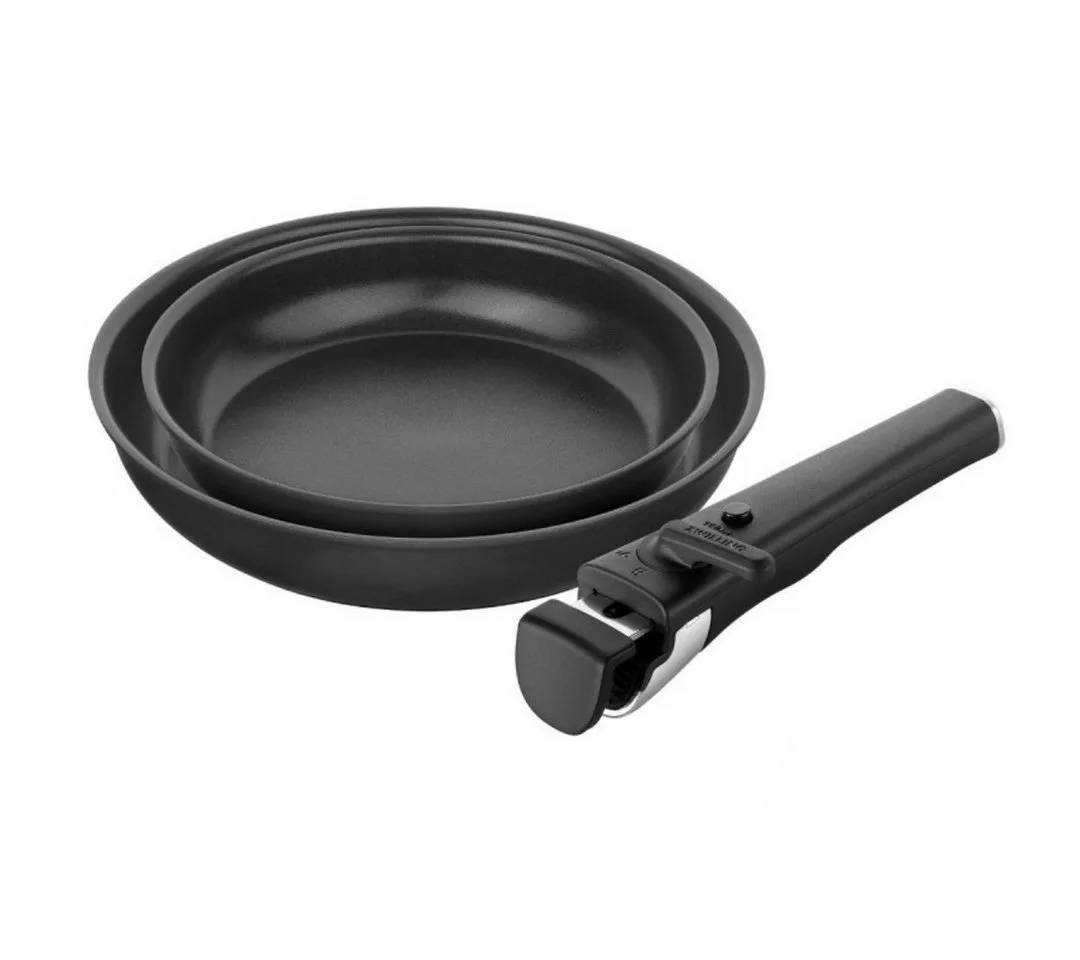 Bratpfanne Unlock, (3-tlg), 3-tlg. fra Zwilling i Sort – produktbillede
