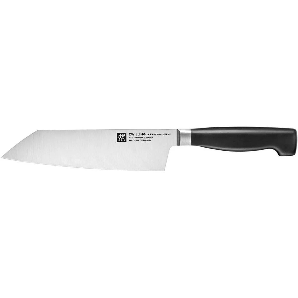 Couteau De Cuisine Four Star Bunka de Zwilling en Noir, Argent – photo du produit