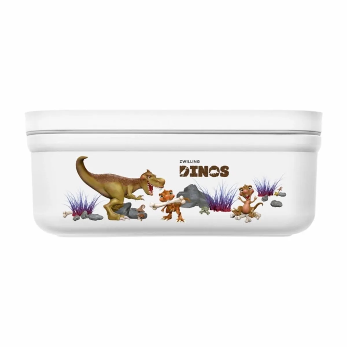 Fresh & Save Vacuum Lunchbox Dino 16x11x8 Cm - 800 Ml 36814-500 fra Zwilling i Hvid – produktbillede