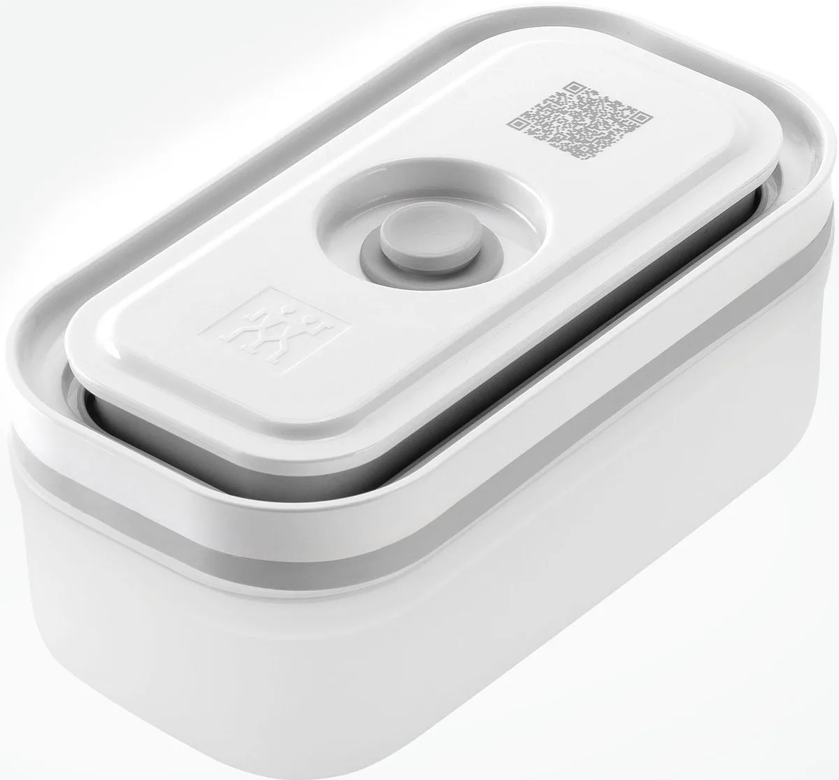 Fresh & Save Vacuüm Vershoudbakjes – Opbergdoos – Vacuüm Vershouddoos met Deksel S 300ml – Kunststof by Zwilling in White – product photo