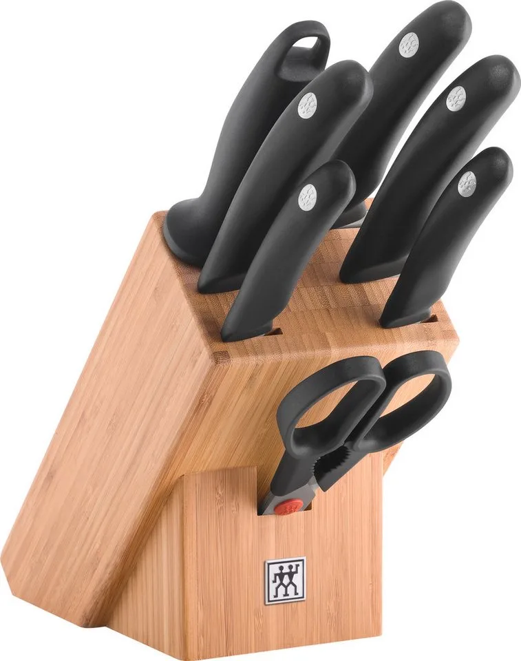 Messerblock STYLE (8tlg), eisgehärtete Klingen de Zwilling en Beige – photo du produit