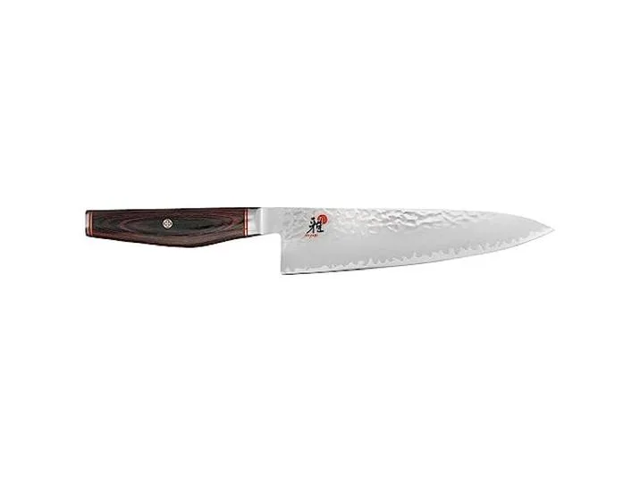 Miyabi 234073-201-0 Gyutoh Kochmesser, Stahl, 200 mm, silber / braun, 37,5 x 7,6 x 2,9 cm fra Zwilling – produktbillede