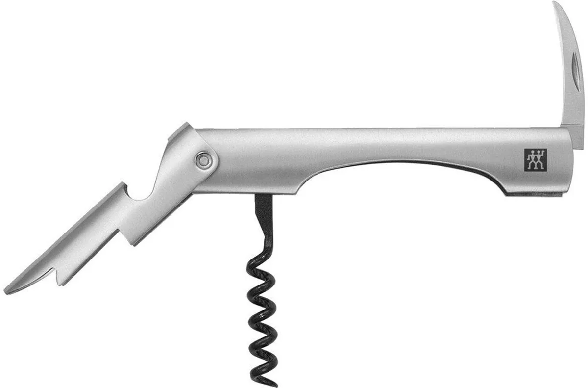 Sommelier - Edelstahl - Edelstahl - Silber - 2 Werkzeug - 15 cm - 80 mm (39500-049-0) fra Zwilling i Sort – produktbillede